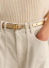Me+em Metallic Belt In Gold