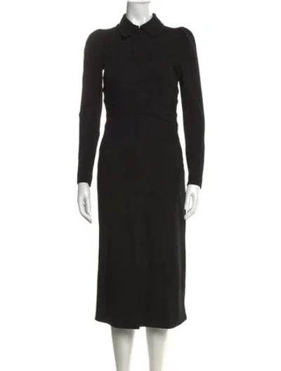 Pre-owned Me+em Midi Length Dress In Black