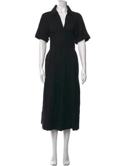 Pre-owned Me+em Midi Length Dress In Black