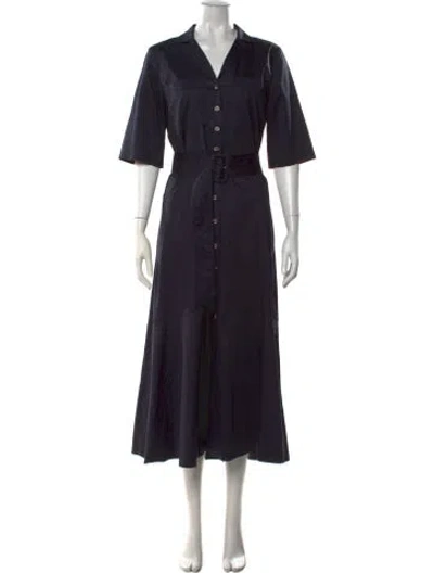 Pre-owned Me+em Midi Length Dress In Black