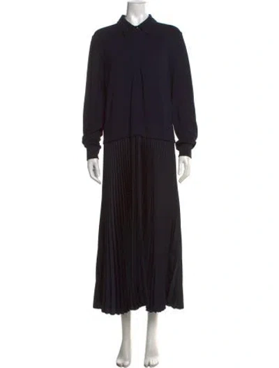 Pre-owned Me+em Midi Length Dress In Black