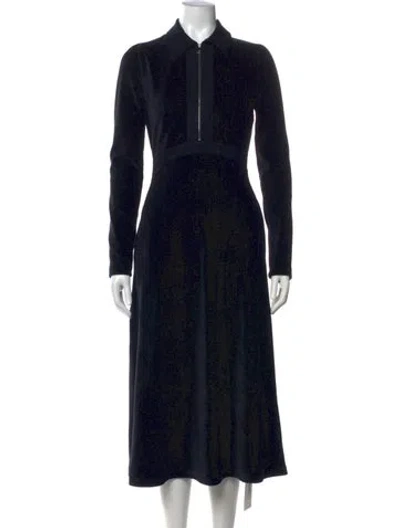 Pre-owned Me+em Midi Length Dress In Black