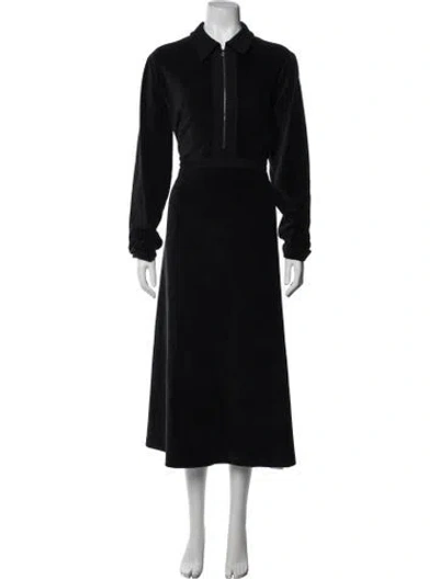 Pre-owned Me+em Midi Length Dress In Black