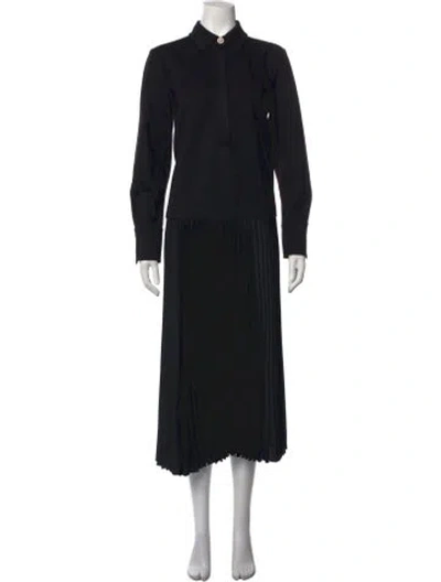 Pre-owned Me+em Midi Length Dress In Black