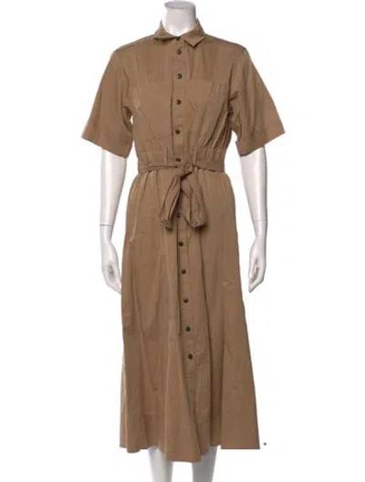 Pre-owned Me+em Midi Length Dress In Neutral