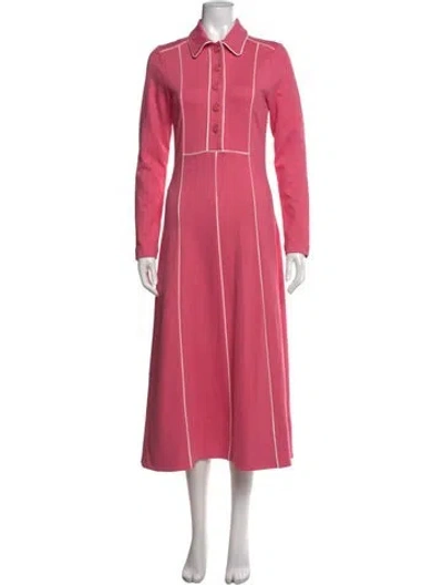 Pre-owned Me+em Midi Length Dress In Pink