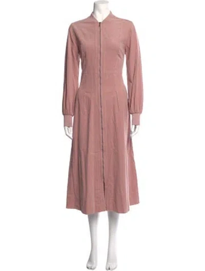 Pre-owned Me+em Midi Length Dress In Pink