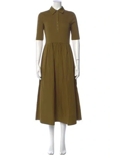 Pre-owned Me+em Midi Length Dress W/ Tags In Green
