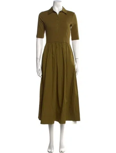 Pre-owned Me+em Midi Length Dress W/ Tags In Green
