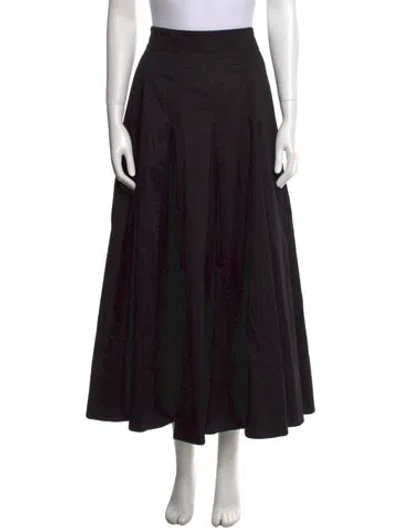 Pre-owned Me+em Midi Length Skirt In Black