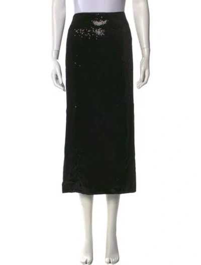 Pre-owned Me+em Midi Length Skirt In Black