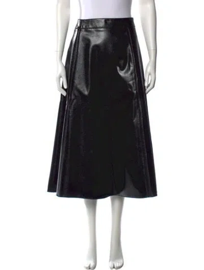 Pre-owned Me+em Midi Length Skirt In Black