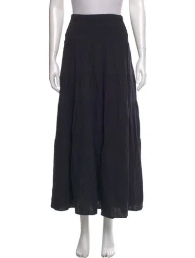 Pre-owned Me+em Midi Length Skirt In Blue