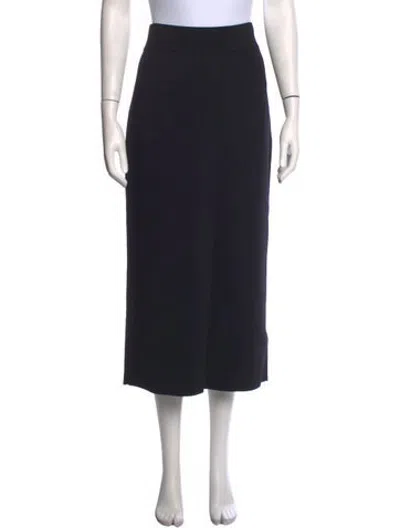 Pre-owned Me+em Midi Length Skirt In Blue