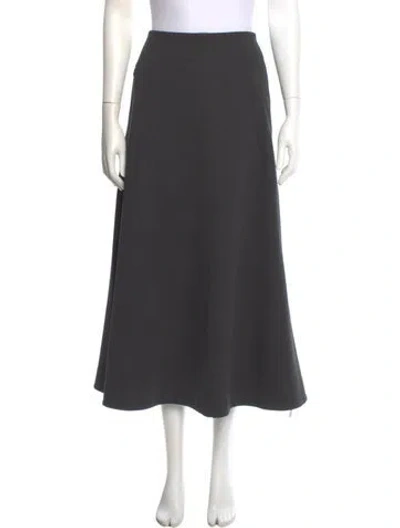Pre-owned Me+em Midi Length Skirt In Gray
