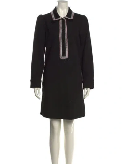 Pre-owned Me+em Mini Dress In Black