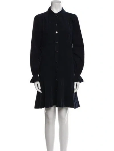 Pre-owned Me+em Mini Dress In Blue