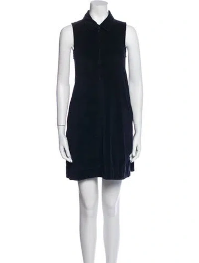 Pre-owned Me+em Mini Dress In Blue