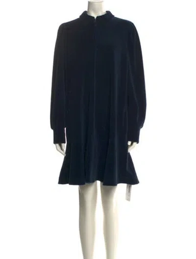 Pre-owned Me+em Mini Dress In Blue