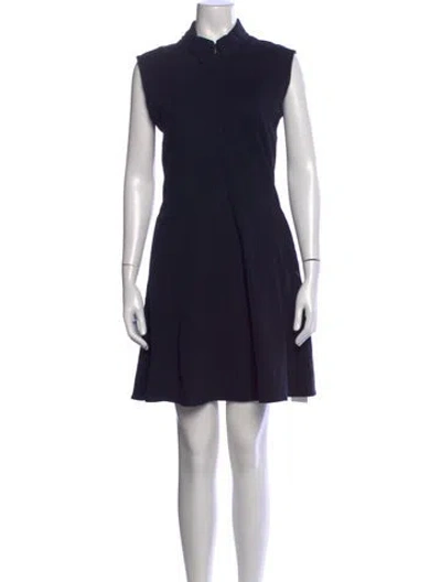 Pre-owned Me+em Mini Dress In Blue