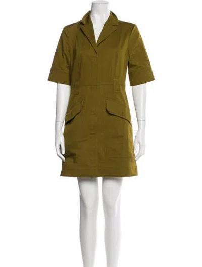 Pre-owned Me+em Mini Dress In Green