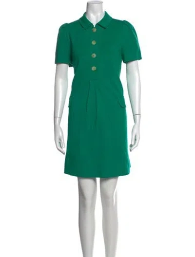 Pre-owned Me+em Mini Dress In Green