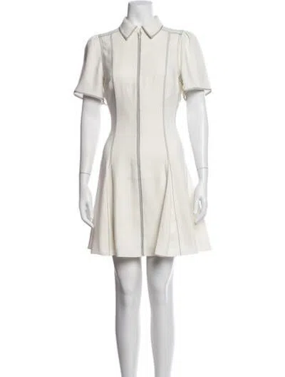 Pre-owned Me+em Mini Dress In Neutrals
