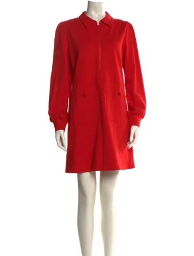 Pre-owned Me+em Mini Dress In Red