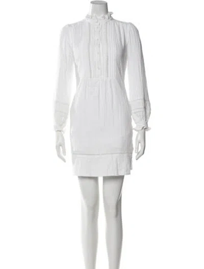 Pre-owned Me+em Mini Dress In White