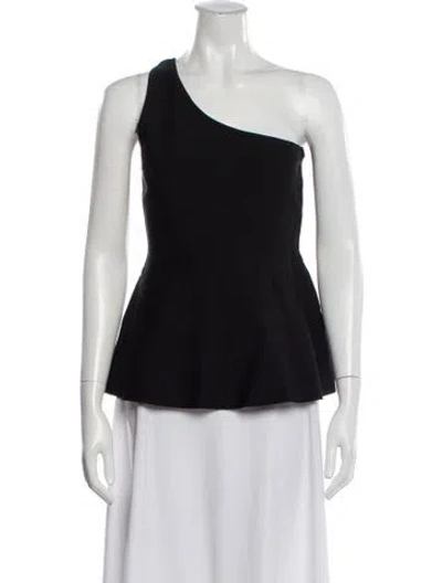 Pre-owned Me+em One-shoulder Sleeveless Top W/ Tags In Black