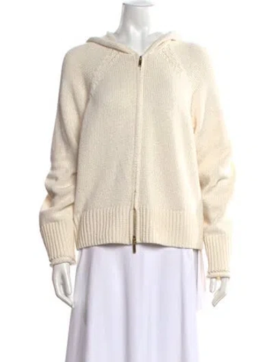 Pre-owned Me+em Open Front Sweater In Neutrals