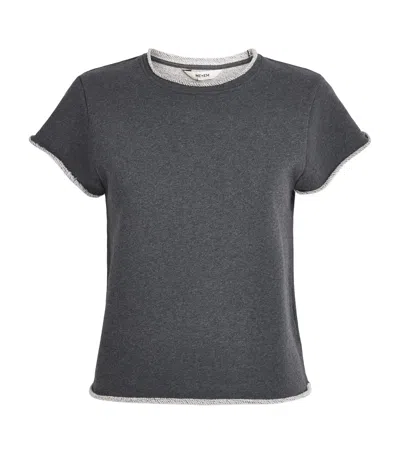 Me+em Organic Cotton Baby Tee In Grey