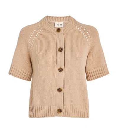 Me+em Organic Cotton Knit Top In Brown