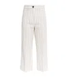 Me+em Organic Cotton Stripe Cropped Trousers