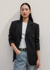 Me+em Oversized Blazer In Black