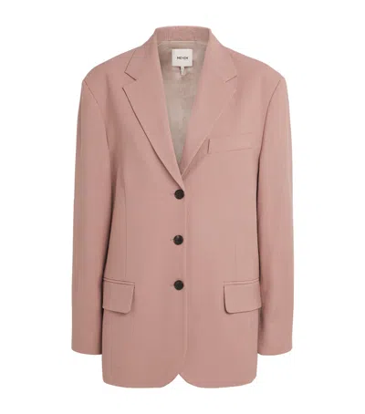 Me+em Oversized Blazer In Pink