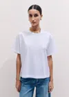 Me+em Oversized Tee Bright White In White