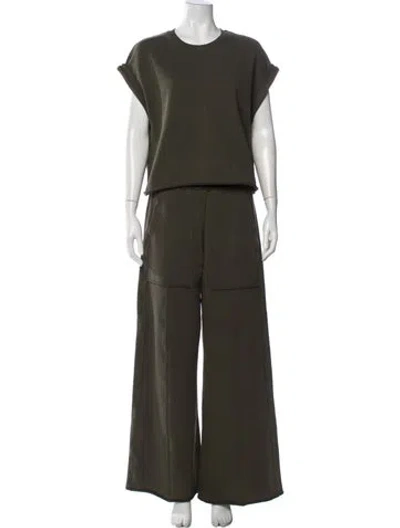 Pre-owned Me+em Pant Set In Green