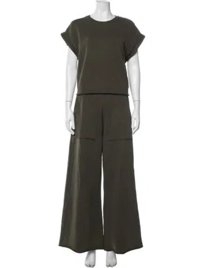 Pre-owned Me+em Pant Set In Green