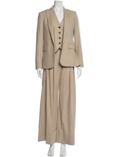 Pre-owned Me+em Pantsuit In Neutral