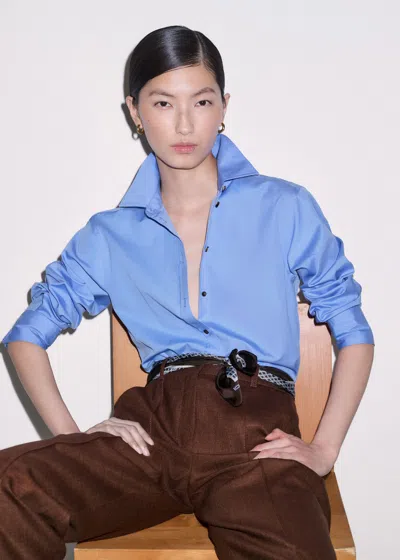 Me+em Perfectly Proportioned Shirt Blue
