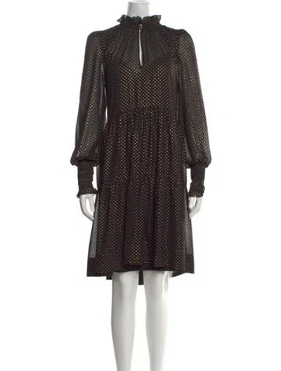 Pre-owned Me+em Polka Dot Print Mini Dress W/ Tags In Multi