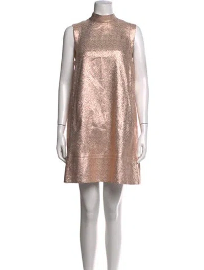 Pre-owned Me+em Printed Mini Dress W/ Tags In Pink