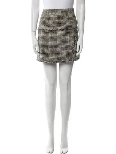 Pre-owned Me+em Printed Mini Skirt In Multi