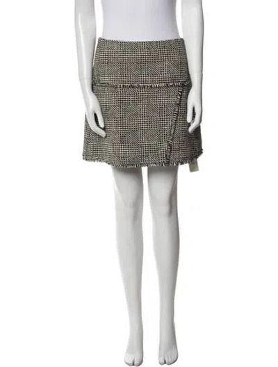 Pre-owned Me+em Printed Mini Skirt W/ Tags In White