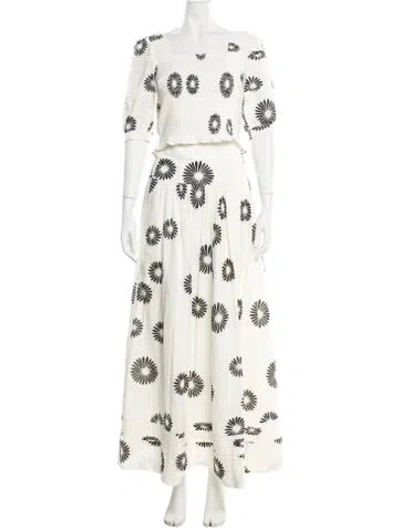 Pre-owned Me+em Printed Skirt Set