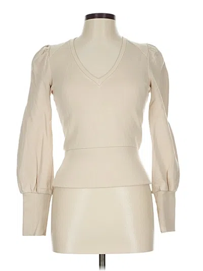 Pre-owned Me+em Pullover Sweater In White