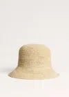 Me+em Raffia Hat Natural In Neutral