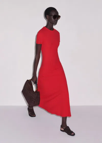 Me+em Raglan Sleeve Maxi Dress Lipstick Red