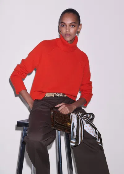 Me+em Raglan Sweater + Snood In Red